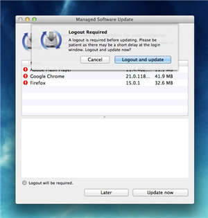 Logout Required 